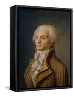 Portrait of Maximilien Robespierre-null-Framed Stretched Canvas