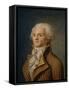 Portrait of Maximilien Robespierre-null-Framed Stretched Canvas