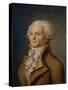 Portrait of Maximilien Robespierre-null-Stretched Canvas