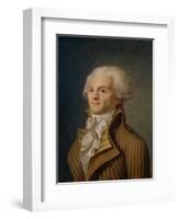 Portrait of Maximilien Robespierre-null-Framed Giclee Print