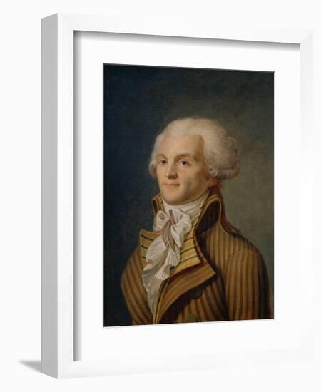 Portrait of Maximilien Robespierre-null-Framed Giclee Print