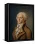 Portrait of Maximilien Robespierre-null-Framed Stretched Canvas