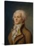 Portrait of Maximilien Robespierre-null-Stretched Canvas