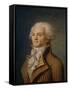 Portrait of Maximilien Robespierre-null-Framed Stretched Canvas
