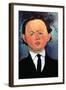 Portrait of Mechan-Amedeo Modigliani-Framed Art Print