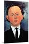 Portrait of Mechan-Amedeo Modigliani-Mounted Art Print