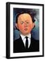 Portrait of Mechan-Amedeo Modigliani-Framed Art Print