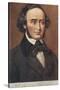 Portrait of Mendelssohn-null-Stretched Canvas