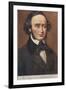 Portrait of Mendelssohn-null-Framed Art Print