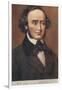 Portrait of Mendelssohn-null-Framed Premium Giclee Print