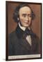 Portrait of Mendelssohn-null-Framed Premium Giclee Print