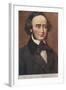 Portrait of Mendelssohn-null-Framed Art Print