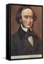 Portrait of Mendelssohn-null-Framed Stretched Canvas