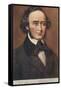 Portrait of Mendelssohn-null-Framed Stretched Canvas