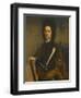 Portrait of Menno Van Coehoorn, General in the Artillery and Fortifications Engineer-Caspar Netscher-Framed Art Print