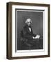 Portrait of Michael Faraday (1791-1867) Engraved by D.J. Pound from a Photograph-John Jabez Edwin Paisley Mayall-Framed Giclee Print