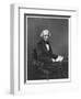 Portrait of Michael Faraday (1791-1867) Engraved by D.J. Pound from a Photograph-John Jabez Edwin Paisley Mayall-Framed Giclee Print