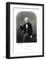 Portrait of Michael Faraday (1791-1867)-Henry Adlard-Framed Premium Giclee Print