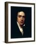 Portrait of Michael Faraday-null-Framed Giclee Print