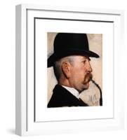 Portrait of Michael Therkildsen-Michael Ancher-Framed Premium Giclee Print