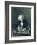 Portrait of Michel-Eugene Chevreul-Leon Auguste Tourny-Framed Giclee Print