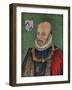 'Portrait of Michel Montaigne', c1578, (1939)-Daniel Dumonstier-Framed Giclee Print