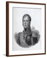 Portrait of Michel Ney (1769-1815), Duc D'Elchingen, Prince De La Moskowa-null-Framed Giclee Print