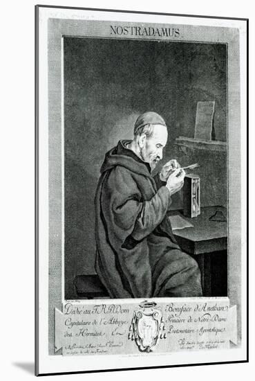 Portrait of Michel Nostradamus-Gabriel Metsu-Mounted Giclee Print