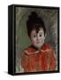 Portrait of Michel with Bonnet and Pompon, 1880-Claude Monet-Framed Stretched Canvas