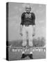 Portrait of Michigan Halfback Tom Harmon in Uniform-Alfred Eisenstaedt-Stretched Canvas