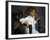 Portrait of Mika Morosov, 1901-Valentin Serov-Framed Giclee Print