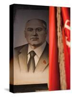 Portrait of Mikhail Gorbachev, Ussr Leader in the 1990S, Estonia-Walter Bibikow-Stretched Canvas