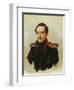 Portrait of Mikhail Lermontov, C.1838-null-Framed Giclee Print