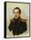 Portrait of Mikhail Lermontov, C.1838-null-Framed Stretched Canvas