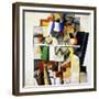 Portrait of Mikhail Matyushin, 1913-Kazimir Malevich-Framed Giclee Print