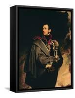 Portrait of Mikhail Semyonovich, Count Vorontsov-Thomas Lawrence-Framed Stretched Canvas