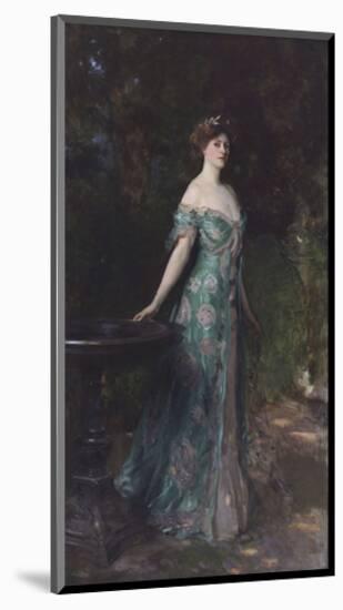 Portrait of Millicent Leveson-Gower (1867-1955), Duchess of Sutherland, 1904-John Singer Sargent-Mounted Art Print