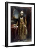 Portrait of Mirza Abul Hasan Khan Ilchi-William Beechey-Framed Giclee Print