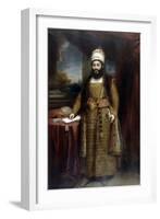 Portrait of Mirza Abul Hasan Khan Ilchi-William Beechey-Framed Giclee Print