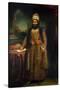 Portrait of Mirza Abul Hassan-Sir William Beechey-Stretched Canvas