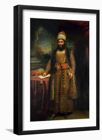 Portrait of Mirza Abul Hassan-Sir William Beechey-Framed Giclee Print