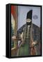 Portrait of Mirza Taqi Khan, Attributed to Muhammad Hasan Afshar, Persia, circa 1850-Muhammad Hasan Afshar-Framed Stretched Canvas