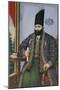 Portrait of Mirza Taqi Khan, Attributed to Muhammad Hasan Afshar, Persia, circa 1850-Muhammad Hasan Afshar-Mounted Giclee Print