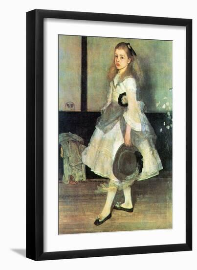 Portrait of Miss Alexander-James Abbott McNeill Whistler-Framed Art Print