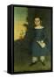 Portrait of Miss Annis Griffen, 1846-Joseph Goodhue Chandler-Framed Stretched Canvas