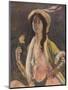 'Portrait of Miss B', 1908, (c1932)-Paul Albert Besnard-Mounted Giclee Print