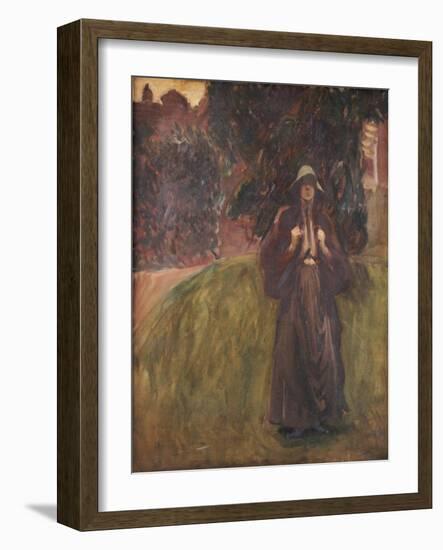 Portrait of Miss Clementine Anstruther-Thomson-John Singer Sargent-Framed Giclee Print