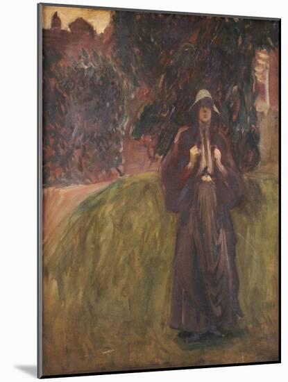 Portrait of Miss Clementine Anstruther-Thomson-John Singer Sargent-Mounted Giclee Print