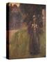 Portrait of Miss Clementine Anstruther-Thomson-John Singer Sargent-Stretched Canvas