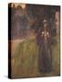 Portrait of Miss Clementine Anstruther-Thomson-John Singer Sargent-Stretched Canvas